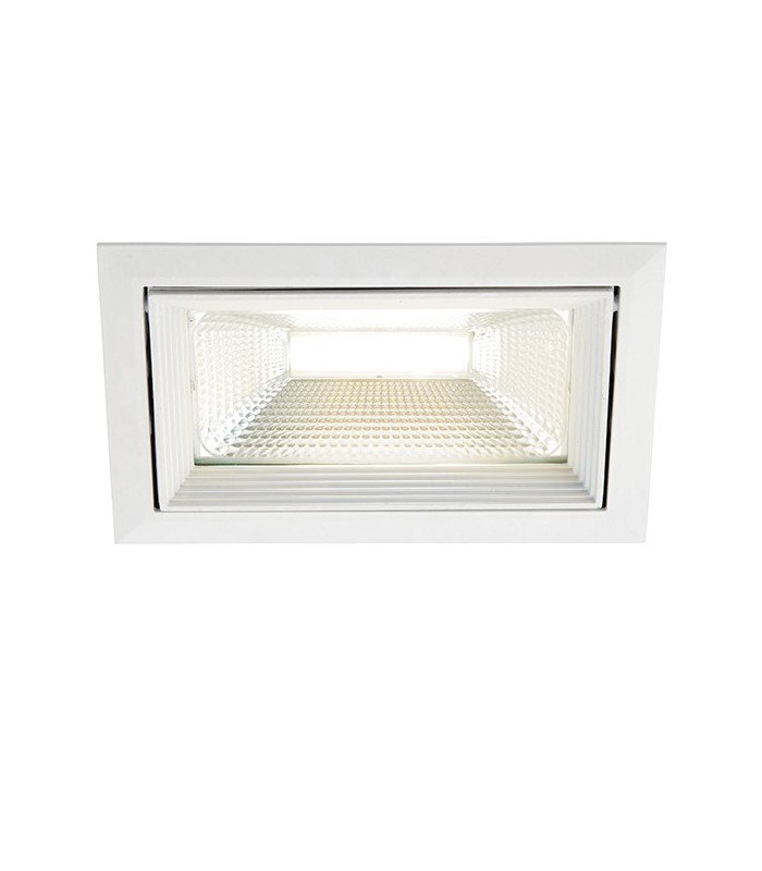 Integrated LED Recessed Light Matt White, Glass - 4