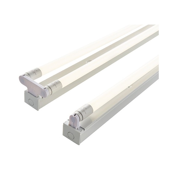 Linear 4ft Twin Linear Batten Flush Light White - 3