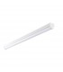 Integrated LED Linear Emergency Batten Flush Light Opal, Gloss White - 2