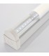 Integrated LED Linear Emergency Batten Flush Light Opal, Gloss White - 3