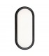 Integrated LED Outdoor Large Wall Light Matt White Textured, Opal IP54 - 3