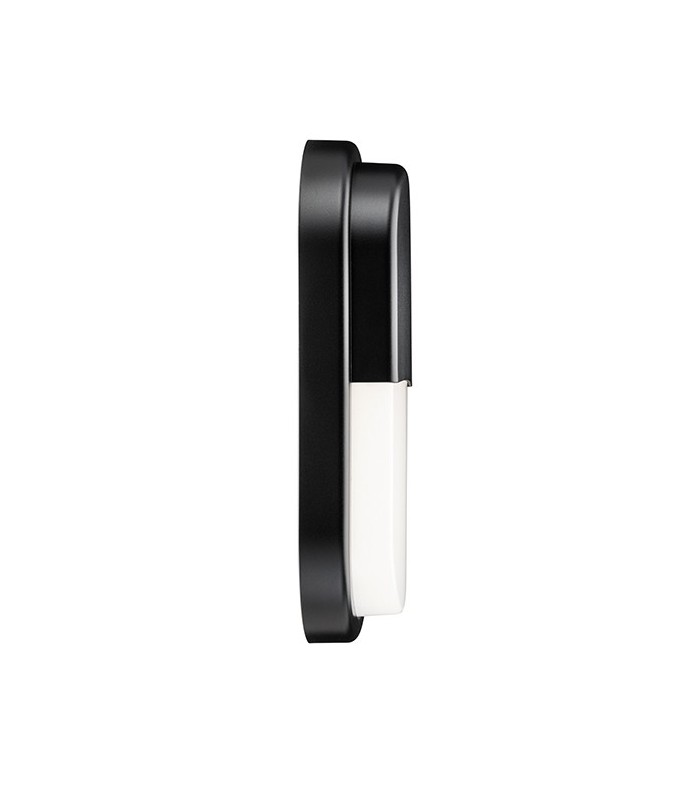 Integrated LED Outdoor Large Wall Light Matt White Textured, Opal IP54 - 4