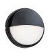 Integrated LED Outdoor Wall Light Matt White Textured, Opal IP54 - 3