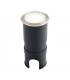 Integrated LED 1 Light Outdoor Recessed Light Marine Grade Brushed Stainless Steel, Frosted IP67 - 4