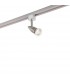 1 Light LED Track Head Light Only Satin Chrome Plate, Silver - 2