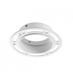 LED Recessed Trimless Downlight Matt White - 2