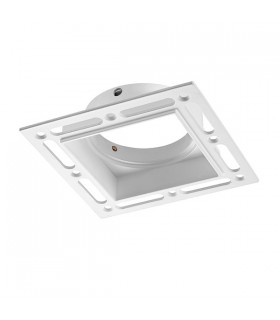 LED Recessed Trimless Downlight Matt White - 2