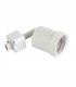 1 Light Track Integrated LED Head Light Only Matt White, Prismatic - 3