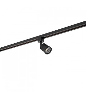 1 Light Track Integrated LED Head Light Only Matt Black, Prismatic - 2