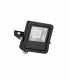 Integrated LED Outdoor Wall Flood Light Matt Black, Glass IP65 - 2