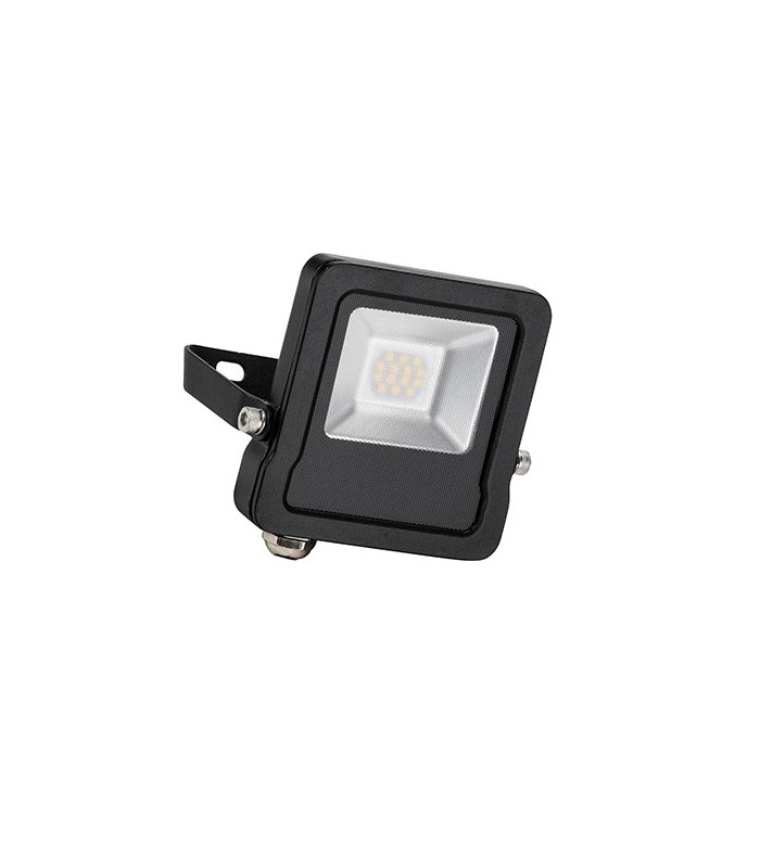 Integrated LED Outdoor Wall Flood Light Matt Black, Glass IP65 - 2