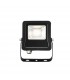 Integrated LED Outdoor Wall Flood Light Matt Black, Glass IP65 - 4