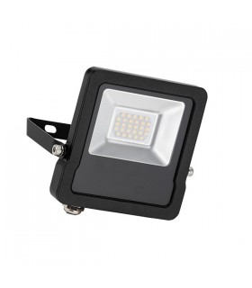 Integrated LED Outdoor Wall Flood Light Matt Black, Glass IP65 - 2