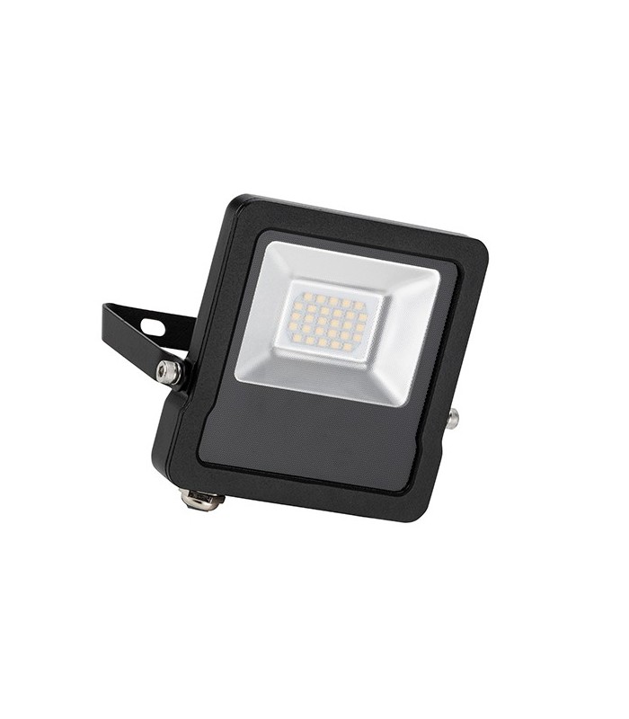 Integrated LED Outdoor Wall Flood Light Matt Black, Glass IP65 - 2