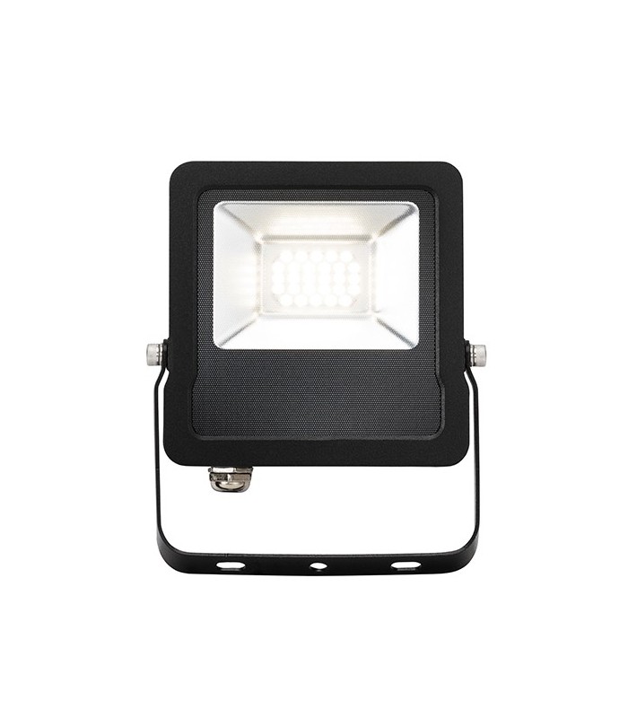 Integrated LED Outdoor Wall Flood Light Matt Black, Glass IP65 - 4