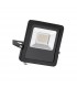Integrated LED Outdoor Wall Flood Light Matt Black, Glass IP65 - 2