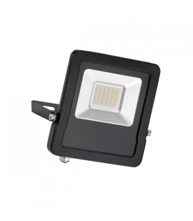 Integrated LED Outdoor Wall Flood Light Matt Black, Glass IP65 - 2