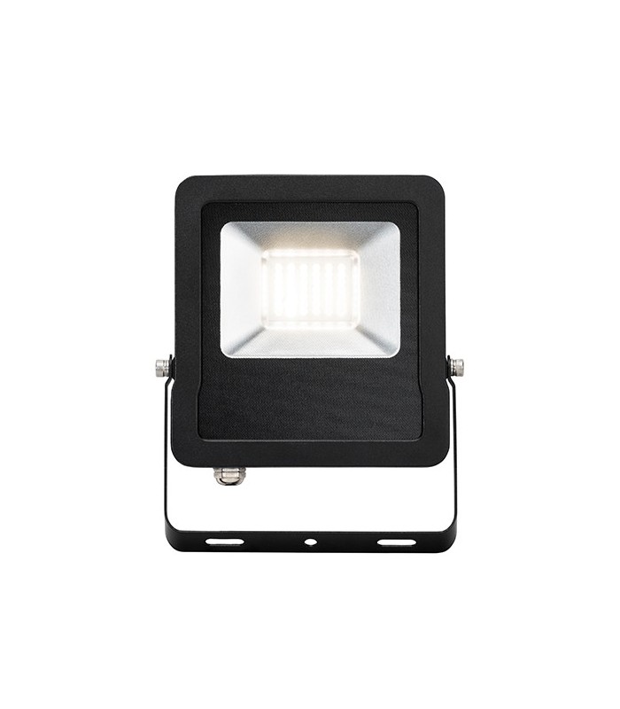Integrated LED Outdoor Wall Flood Light Matt Black, Glass IP65 - 4