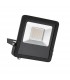 Integrated LED Outdoor Wall Flood Light Matt Black, Glass IP65 - 2