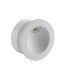 Integrated LED 1 Light Outdoor Recessed Light Textured Matt White, Glass IP65 - 2