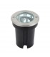 Integrated LED 1 Light Outdoor Recessed Light Brushed Stainless Steel, Glass IP67 - 2