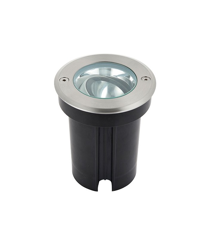 Integrated LED 1 Light Outdoor Recessed Light Brushed Stainless Steel, Glass IP67 - 2