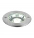 Integrated LED 1 Light Outdoor Recessed Light Brushed Stainless Steel, Glass IP67 - 3