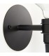 1 Light Wall Light Matt Black, E27 - 4