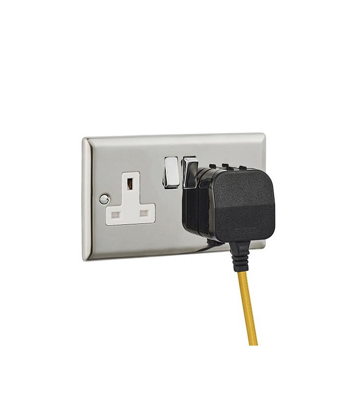 1 Light Wall Light Matt Black, E27 - 5