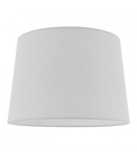 1 Light Shade Light Vintage White Linen, E27 - 2