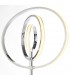 LED Floor Light Chrome Plate & White Acrylic - 4
