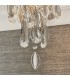 3 Light Flush Light Chrome Plate & Clear Crystal, G9 - 3