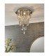 3 Light Flush Light Chrome Plate & Clear Crystal, G9 - 5