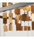 4 Light Ceiling Pendant Matt Black & Matt Gold, E14 - 5