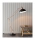 1 Light Floor Light Bronze & Satin Black, E27 - 2