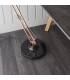 1 Light Floor Light Bronze & Satin Black, E27 - 4