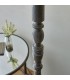 1 Light Floor Light Grey Distressed Wood (Base only), E27 - 4