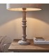 1 Light Table Light Grey Washed Wood (Base only), E27 - 3