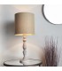 1 Light Table Light White Wash Wood (Base only), E27 - 2