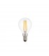 Accessory Clear Glass & Bright Nickel Bulb Dimmable IP20 - E14 - 3