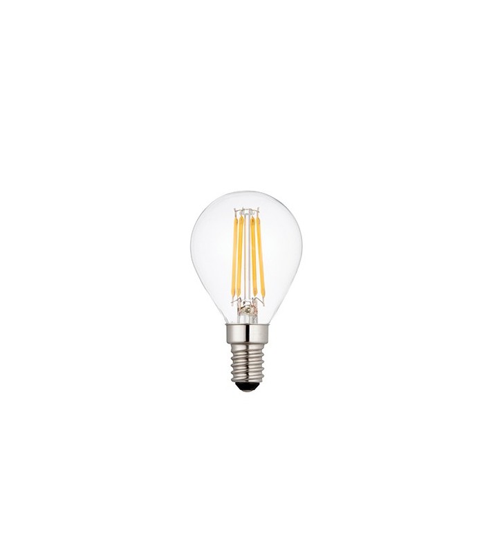 Accessory Clear Glass & Bright Nickel Bulb Dimmable IP20 - E14 - 3