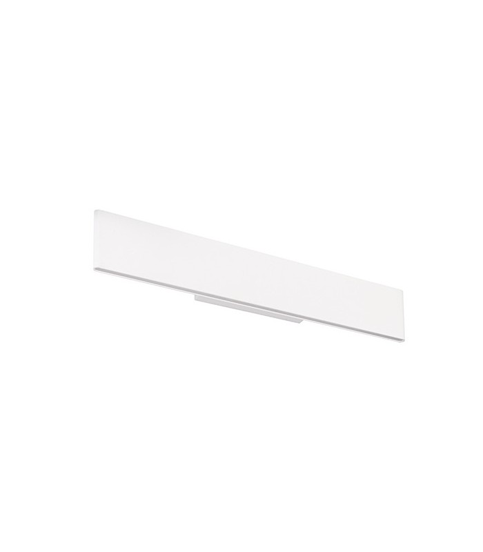 Integrated LED Wall Textured Matt White Paint & Frosted Acrylic 2 Light Dimmable IP20 - 2