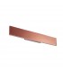 Integrated LED Wall Dark Brushed Copper Plate & Frosted Acrylic 2 Light Dimmable IP20 - 2