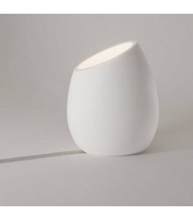 1 Light Floor Lamp Plaster, White, GU10 - 1