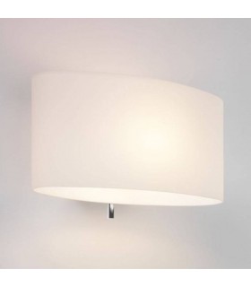 1 Light Indoor Wall Light White Glass, E14 - 1