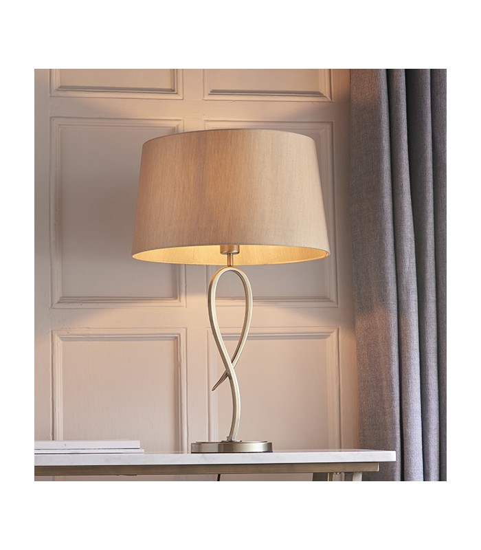 Table Lamp Brushed Brass 1 Light IP20 - E27 - 2