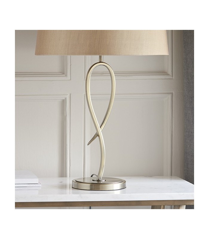 Table Lamp Brushed Brass 1 Light IP20 - E27 - 3
