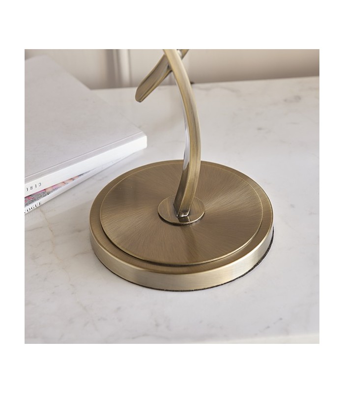 Table Lamp Brushed Brass 1 Light IP20 - E27 - 4