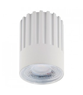 Integrated LED 10W Matt White Paint & Clear Prismatic Pc - 2
